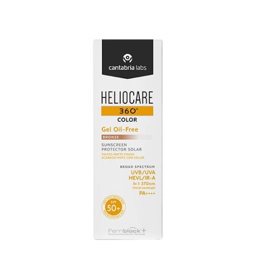 Heliocare 360º Color Gel Oil-Free Bronze SPF50+ 50ml