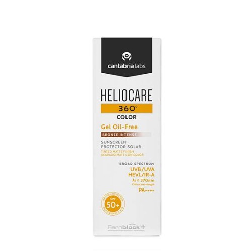 Heliocare 360º Color Gel Oil-Free Bronze Intense SPF50+ 50ml