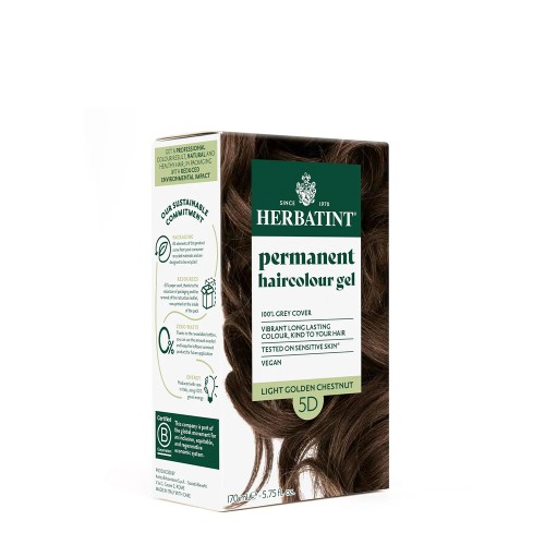 Herbatint Permanent Color D5 Light Golden Brown 150ml