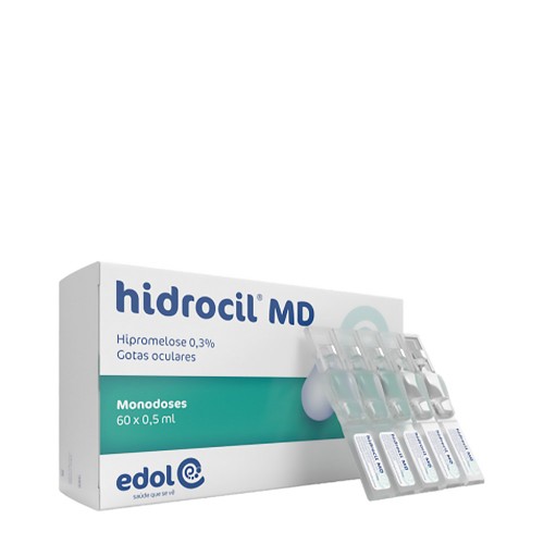 Hidrocil MD Eye Drops 60x0.5ml