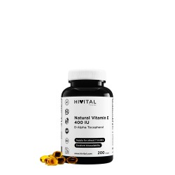 Hivital Natural Vitamin E 400 IU 200 capsules