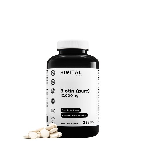Hivital Biotin 10,000ug 365 tablets