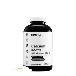 Hivital Calcium 800mg + Vitamin D3 & K2 240 tablets