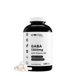 Hivital GABA 1300mg 240 capsules