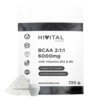 Hivital BCAA 2:1:1 6000mg 720g