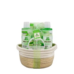 IDC Institute Aloe Vera Bath 4 Pieces Set