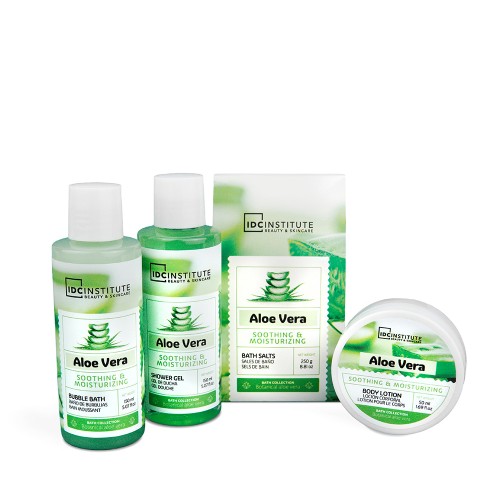 IDC Institute Aloe Vera Bath 4 Pieces Set