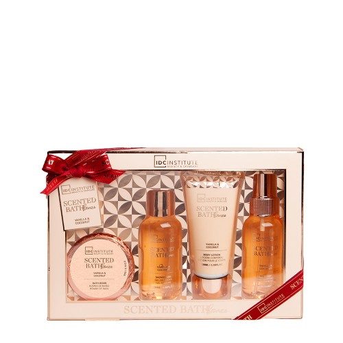 IDC Institute Scented Bath Bronze 4 Pieces Set