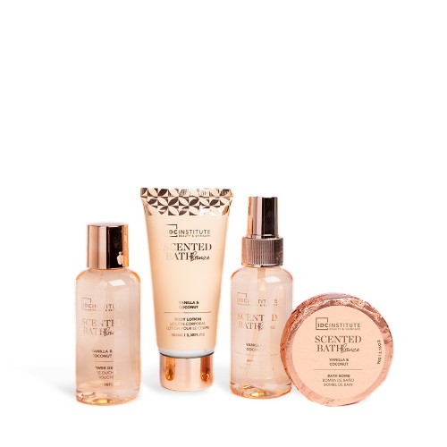 IDC Institute Scented Bath Bronze 4 Pieces Set