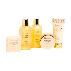 IDC Institute Scented Bath Gold 5-piece Set