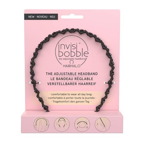 Invisibobble Hairhalo True Dark Sparkle