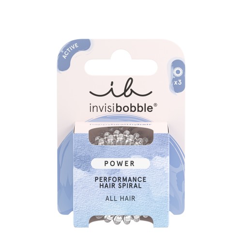 Invisibobble Power Crystal Clear x3