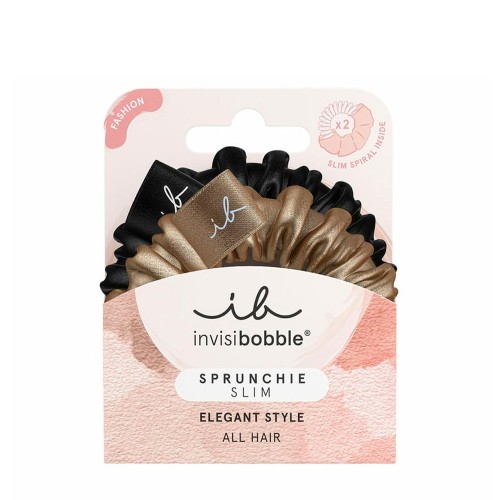 Invisibobble Sprunchie Slim True Golden x2