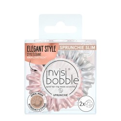 Invisibobble Sprunchie Slim Bella Chrome x2