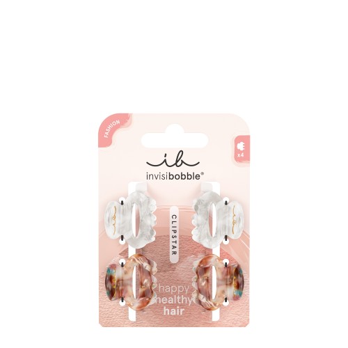 Invisibobble Clipstar Petit Bijoux 4 units