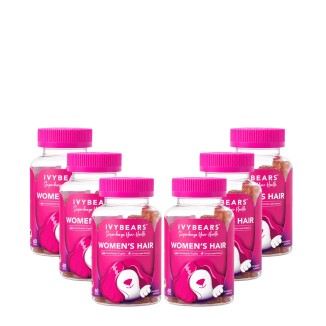 IvyBears Hair Vitamins For Women 6 Months