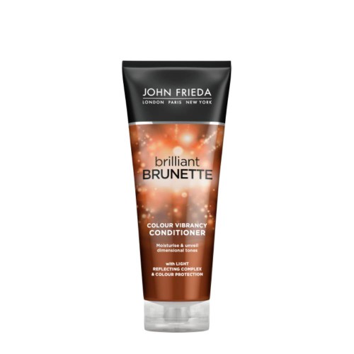 John Frieda Brilliant Brunette Colour Vibrancy Conditioner 250ml
