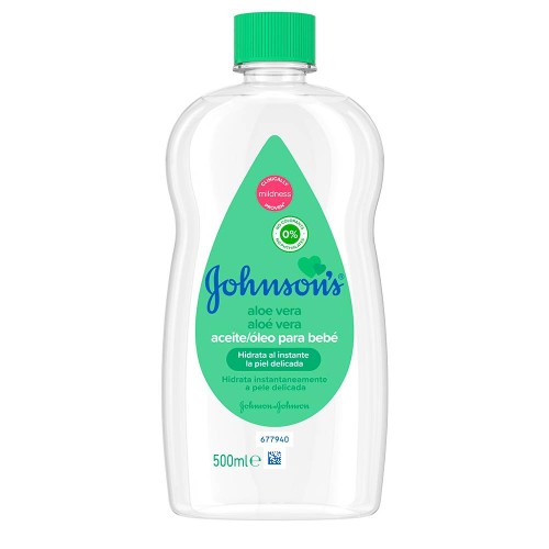 Johnson's Baby Aloe Vera Oil 500ml