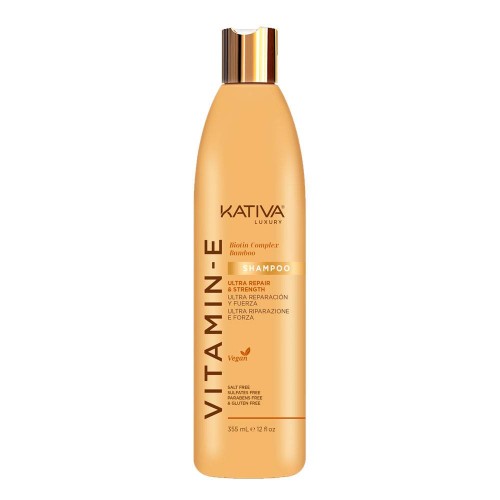 Kativa Vitamin E Biotin Bamboo Shampoo 355ml