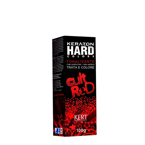 Kert Keraton Hard Colors Cult Red Semi-Permanent Hair Color 100g