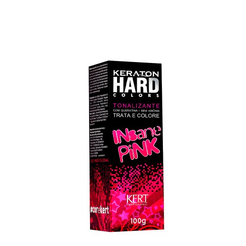 Kert Keraton Hard Colors Insane Pink Semi-Permanent Hair Color 100g