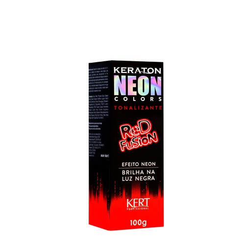 Kert Keraton Neon Colors Red Fusion Semi-Permanent Hair Color 100g