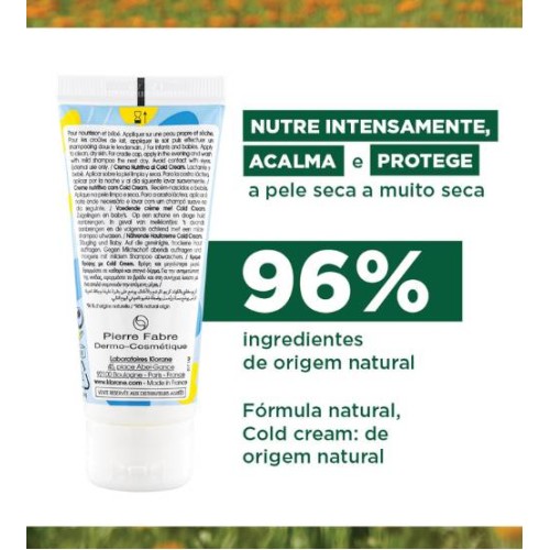 Klorane Calendula BIO Nourishing Cream with Cold Cream baby dry to very dry skin 125ml