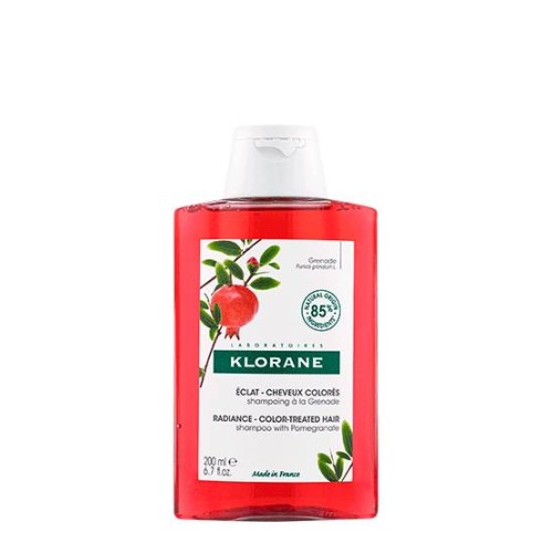 Klorane Pomegranate Shampoo Shine Hair Dyed 200ml