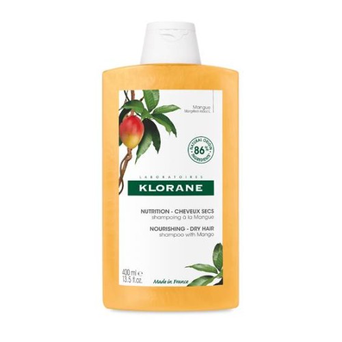 Klorane Mango Nourishing Shampoo Dry Hair 400ml