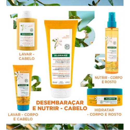 Klorane Tamanu BIO and Monoï Balm Repairing hair exposed to the sun 200ml