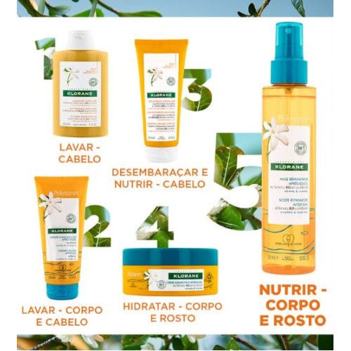 Klorane Tamanu BIO and Monoï Post-Solar Repair Oil face and body 150ml