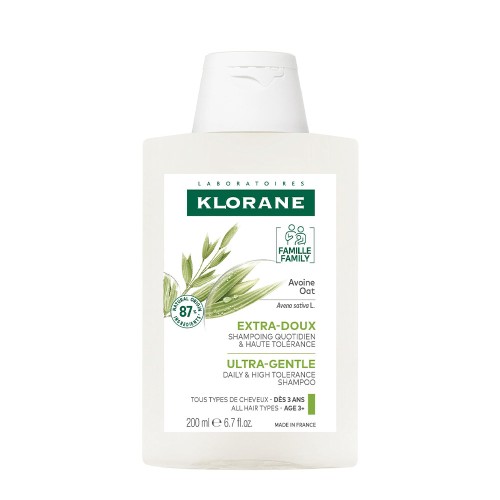 Klorane Oat Extra Gentle Shampoo 200ml