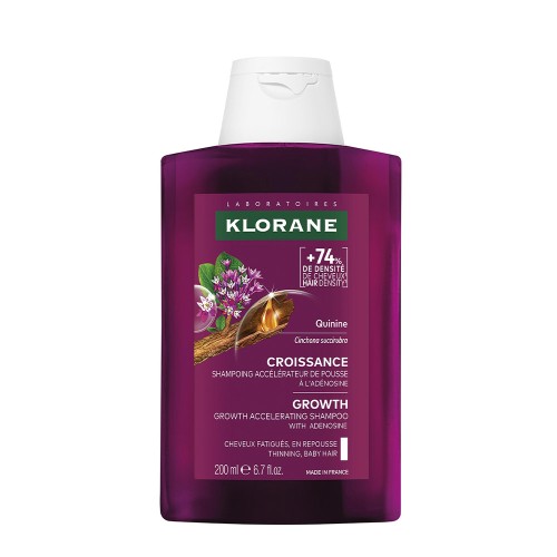 Klorane Quinine Growth Accelerator Shampoo 200ml