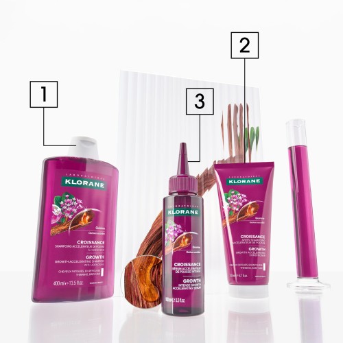 Klorane Quinine Growth Accelerator Shampoo 400ml