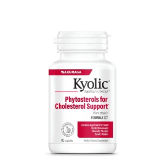 Kyolic Formula 107 Phytosterols For Cholesterol 80 capsules