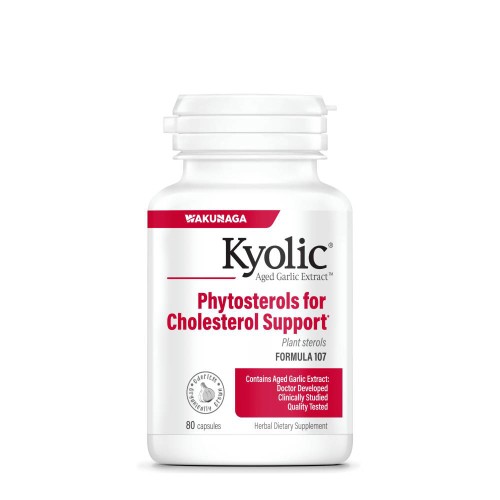 Kyolic Formula 107 Phytosterols For Cholesterol 80 capsules