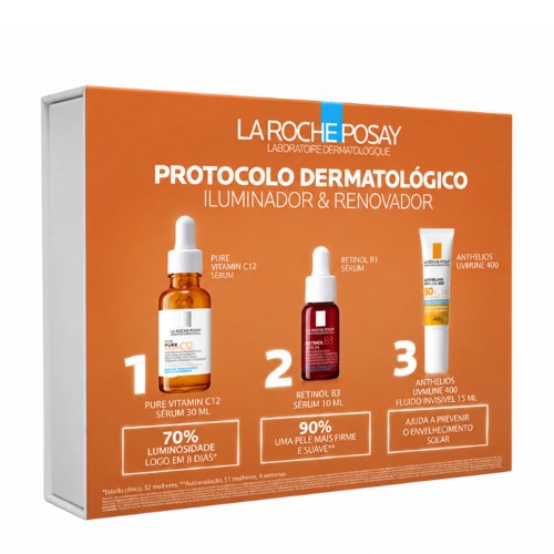 La Roche-Posay Illuminating and Renewing Dermatological Protocol Coffret