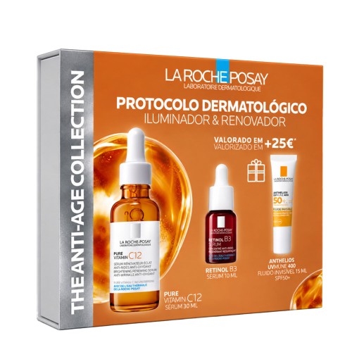 La Roche-Posay Illuminating and Renewing Dermatological Protocol Coffret