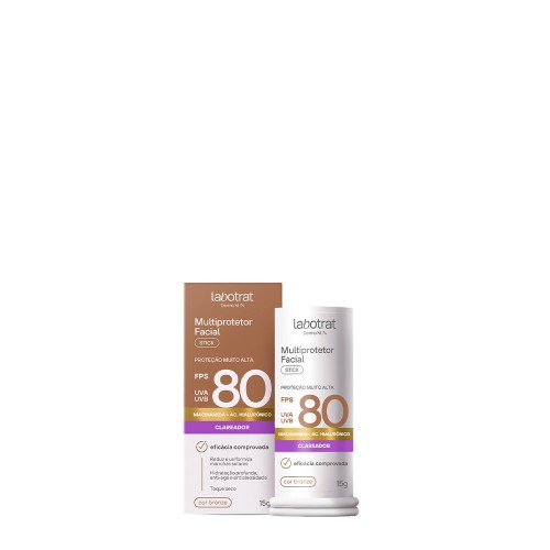 Labotrat Dermo Sun Facial Multipurpose Stick SPF80 Bronze 15g