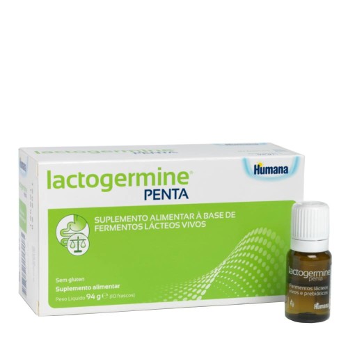 Lactogermine Penta 10 ampoules