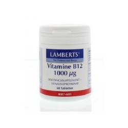 Lamberts Vitamina B12 1000 mcg 60 tablets
