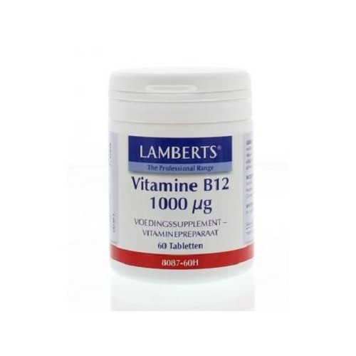 Lamberts Vitamina B12 1000 mcg 60 tablets