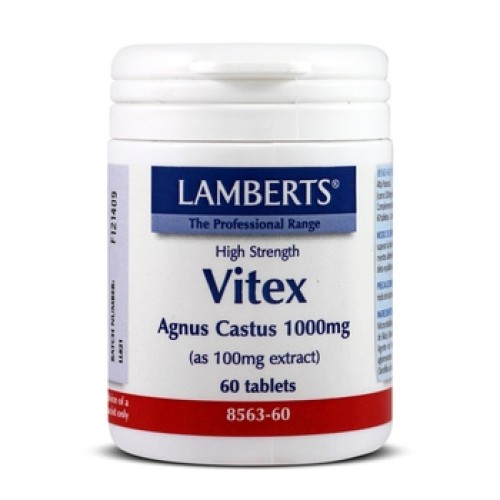 Lamberts Vitex Agnus Castus 1000mg 60 tablets