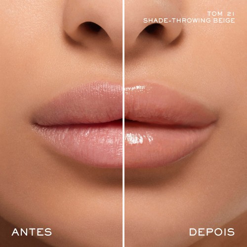 Lancôme Lip Idôle Squalane-12 Butterglow 21 Throwing Beige