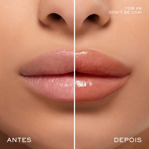 Lancôme Lip Idôle Squalane-12 Butterglow 26 Don't Be Chai