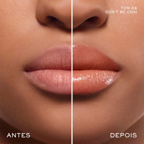 Lancôme Lip Idôle Squalane-12 Butterglow 26 Don't Be Chai