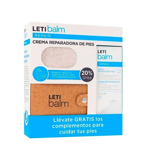 Leti Balm Repair Foot Cream 100ml Coffret