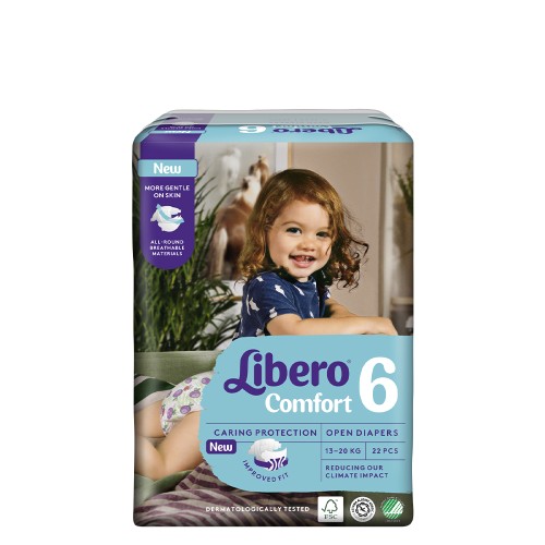 Libero Comfort T6 Diapers 22 units