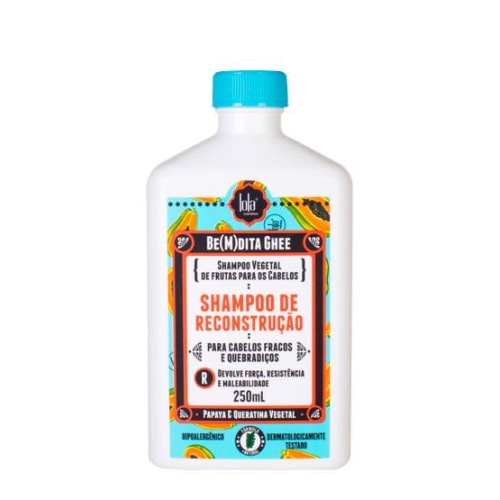 Lola Be(M)Dita Ghee Shampoo Reconstruction Papaya And Keratin Vegetable 250ml