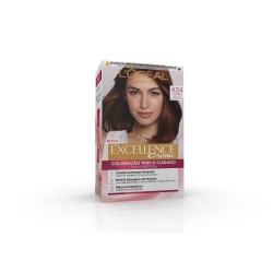 L'Oréal Excellence Acajou Coppery Brown Cream 4.54